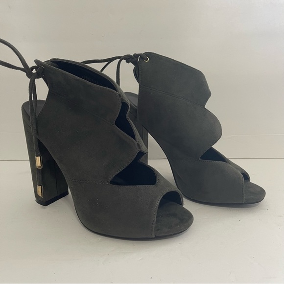 SO ME Ankle Boots Open Toe #7 - Picture 2 of 11